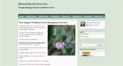 Desktop Screenshot of manzanitaservices.org